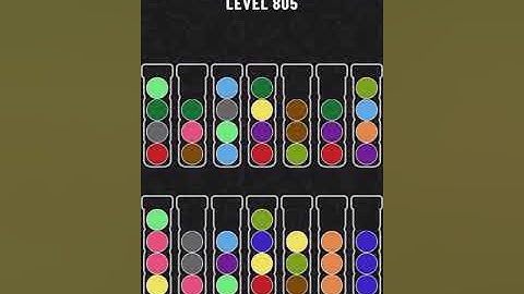 【Ball Sort Puzzle】Level.805