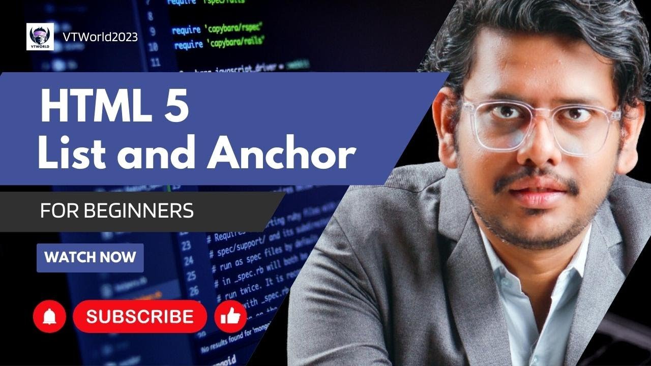 HTML5 Tutorial: Link and Anchor | For Beginners | in Hindi | 2023 - YouTube