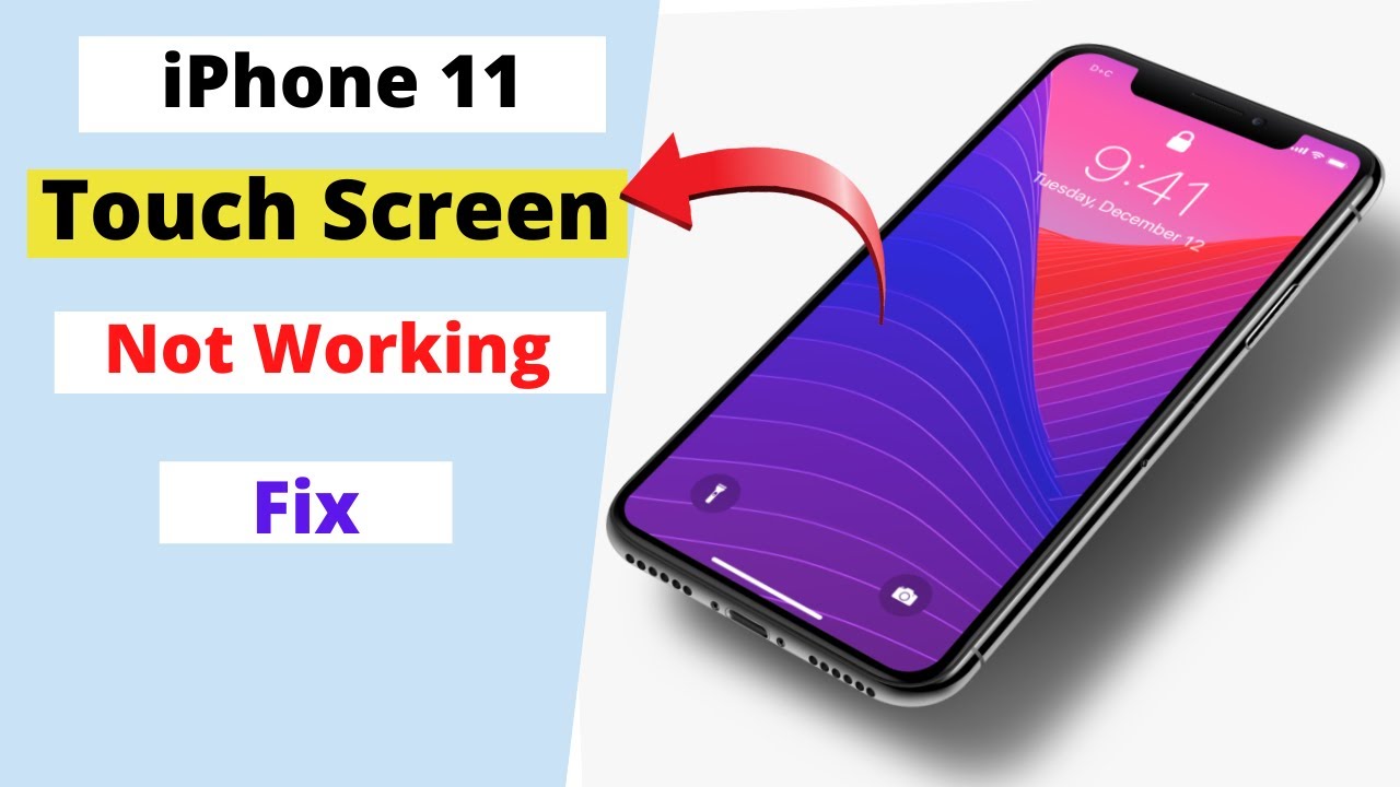 Fix iPhone 11 not responding to Touch!Touch screen not working on
