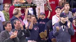 2011/08/13 Pedroia's two-run dinger