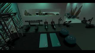 Modern Gym Design - Fitness Studio Created With Ecdesign