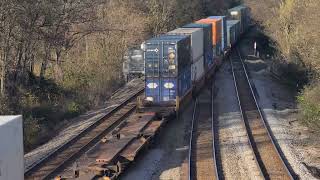 Csx Trains in Madison, TN.