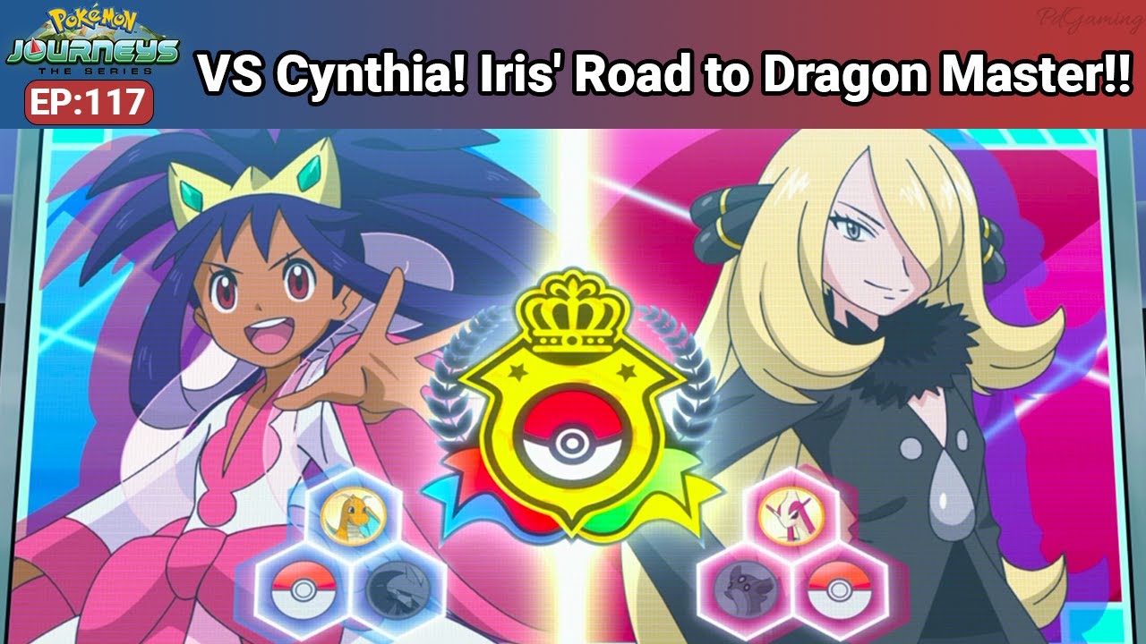 A BATALHA INTENSA DE CYNTHIA E IRIS NO MUNDIAL POKÉMON - REVIEW ANIME  POKÉMON! 