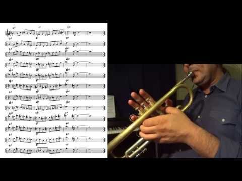 jazz-patterns-(ii-v-i---5th)-#3-trumpet-trompeta-tromba