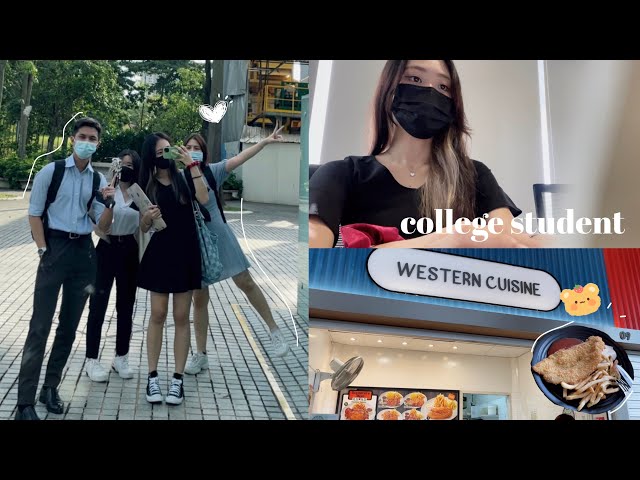 vlog | College Student in Singapore📚 class=