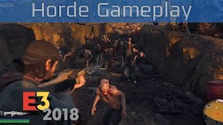 Days Gone - E3 2018 Extended Horde Demo Gameplay Hd