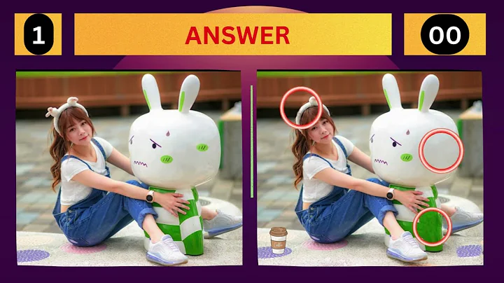 Spot the Difference : Very Difficult Puzzles! Test Your Brain Power Now! [ Find The Difference #31]