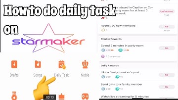 HOW TO DO DAILY TASK ON STAR MAKER || Tagalog Tutorial