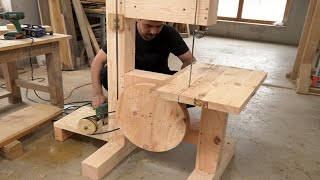 Stop Buying Expensive Tools! Build This Giant DIY Saw Instead Ultimate DIY Large Scroll Saw