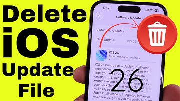 How To Delete iOS Update On iPhone Fast | Delete iOS 26 Update | Delete Software Update | issue
