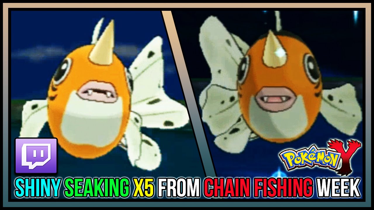 Live Shiny Seaking X5 From Chain Fishing Live Shiny Hunts 23 27 Pokemon X And Y Youtube Live Shiny Seaking X5 From Chain Fishing Live Shiny Hunts 23 27 Pokemon X And Y Youtube