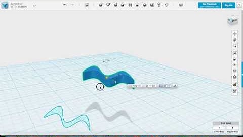 Drawing Your Own 3D Shape 123D Design