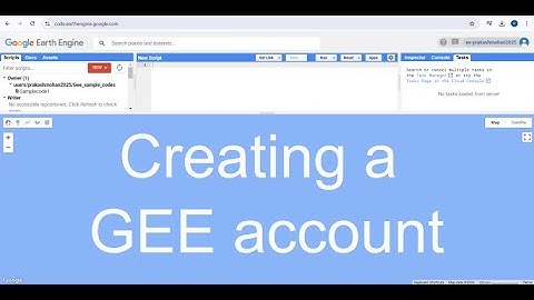 Google Earth Engine-8 (Basics) : Create an account in Google Earth Engine (new procedure)