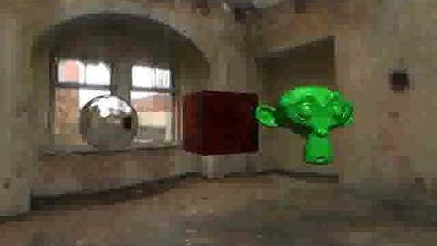 HDR Test (Yafaray + Global coordinates)