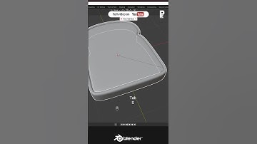 How to Model a Bread Slice in Blender | rebanada de pan #blender #tutorial #polyeevee