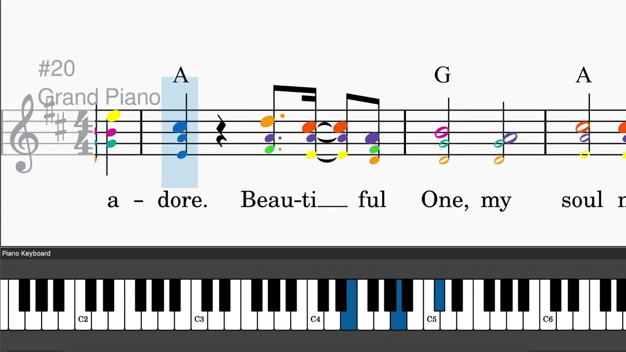 Beautiful One by Jeremy Camp - Easy piano tutorials with leadsheet and ...