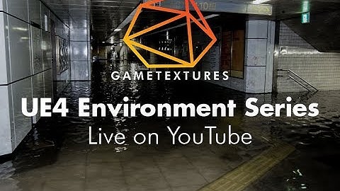 GameTextures Unreal Environment Time-Lapse: Flooded Subway Part 1