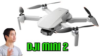 DJI Mini 2 Drone Review and Unboxing - High end foldable Drone that fits in a Pocket!!!