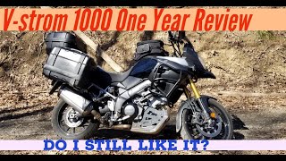 Suzuki V-Strom 1000 One Year Review. Do I Still Like It?
