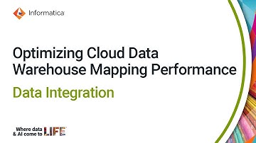 Optimizing Cloud Data Warehouse Mapping Performance in Data Integration