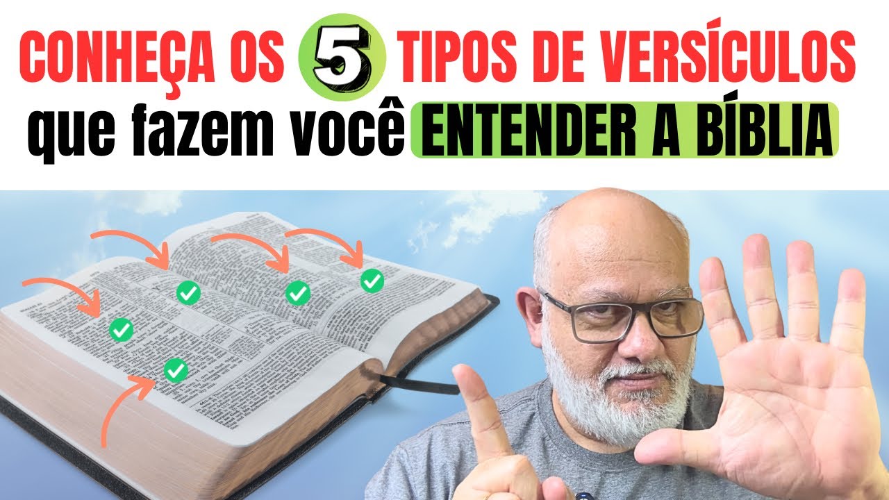 Aprenda o tipo de versículo certo para cada momento da vida