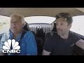 Patrick dempsey shows jay his race car driving skills  jay lenos garage  cnbc prime