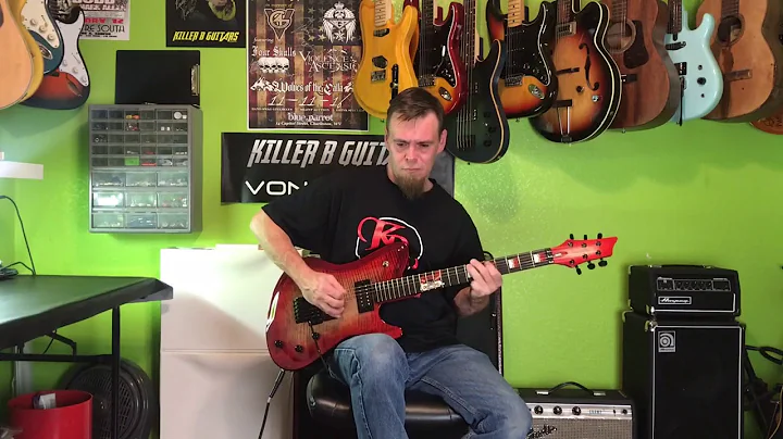 Killer B Guitars newest custom demo by Randall X R...