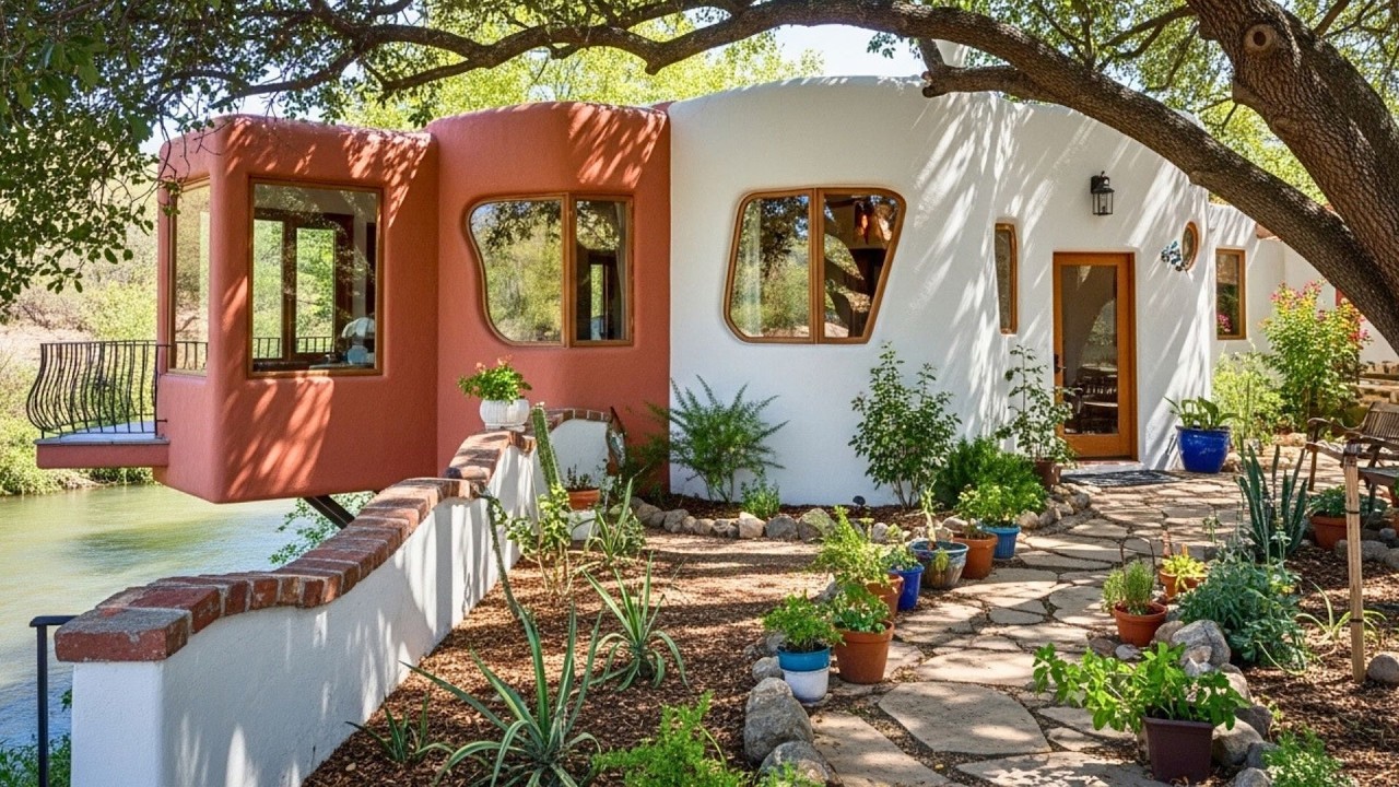 This Amazing Cozy Mediterranean Tiny House Surrounded By Mini Garden And Front Yard Is Becoming Glob