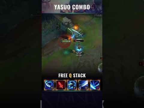 HOW TO full Yasuo Skills Combo Guide 🗡