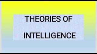 Theories of Intelligence | Alfred Binet | CALLP