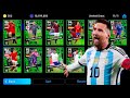 Pes New Pack Opening in efootball25 #montage #pes #football #fifa #newpack #viralvideo #shorts