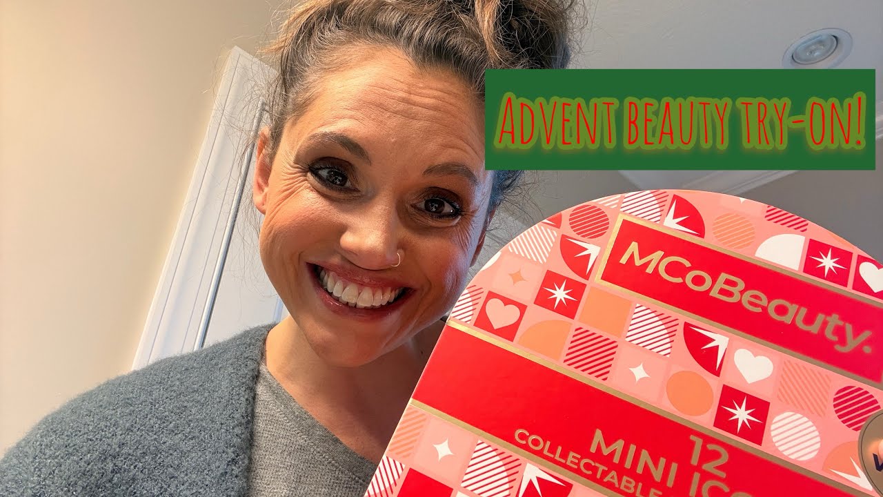 ASMR | Примерка бьюти-календаря ✨ Жевательная резинка и ворчание