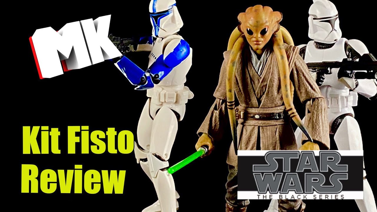Hasbro Star Wars Black Series Kit Fisto Action Figure - ES