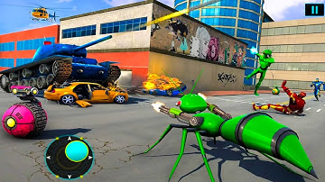 Ant Robot Car Transforming Games Car Robot Game | #2 | Android Games Driving Simulator Car Games