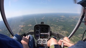720 (360 x 2) Autorotation Practice in the Cabri G2 Helicopter