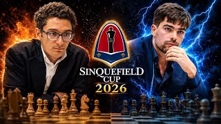 Fabiano Caruana faces Jorden Van Foreest in SINQUEFIELD CUP 2026 - Round 1