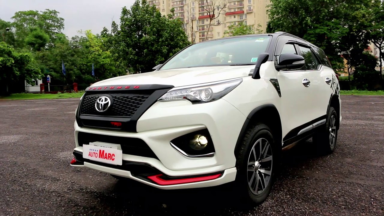 Бампер trd fortuner