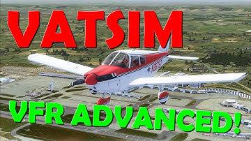 FSX VATSIM: VFR Training  #1 | Control Zone Transits [Advanced Tutorial] [ENG]
