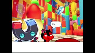 Evil Stephanie Cat Eats The Platesgrounded