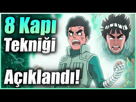 8 KAPI TEKNİĞİ AÇIKLANDI ! | Naruto Shippuden Anime Türkçe