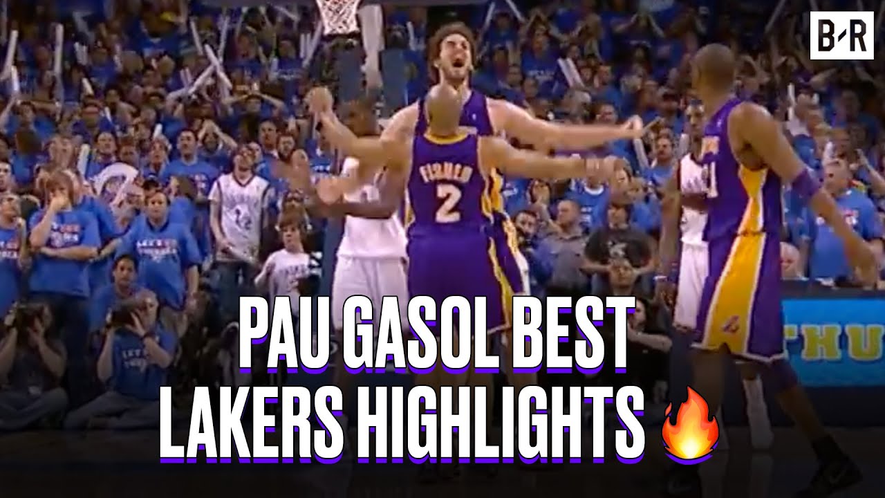 Pau Gasol Was A Perfect Fit On The Lakers  | Best Highlights