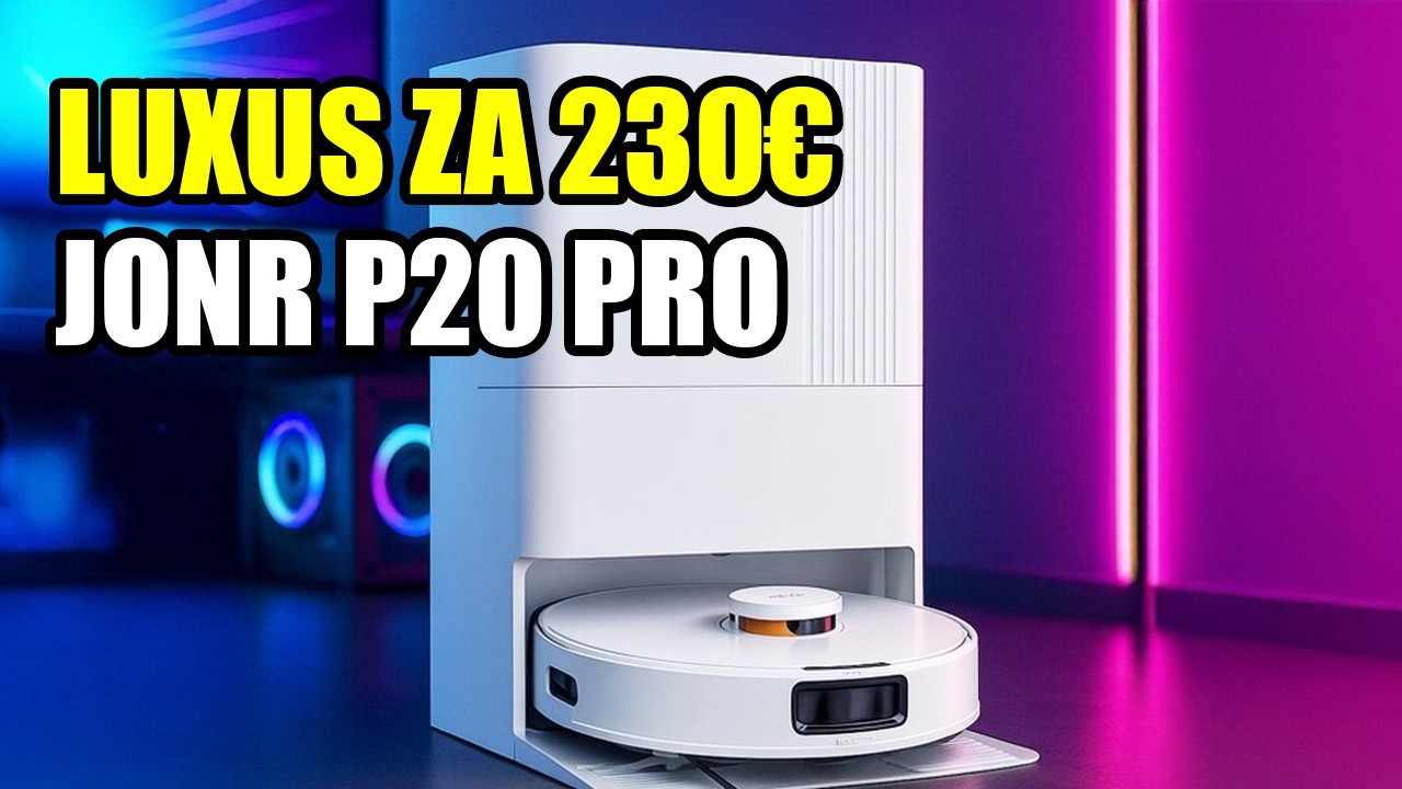 Najlepší robotický vysávač v roku 2026? JONR P20 Pro