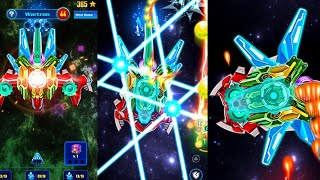 Alien Shooter All Bosses | Boss 44 Wartron | Galaxy Attack Shooting Game | Zambario Gamers