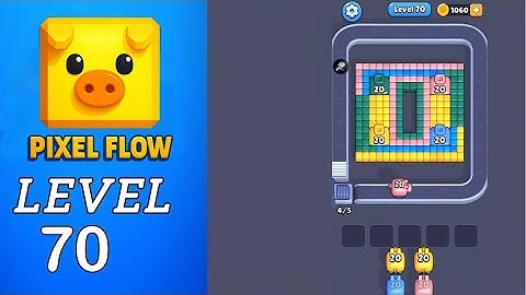 Pixel Flow Level 70 Walkthrough