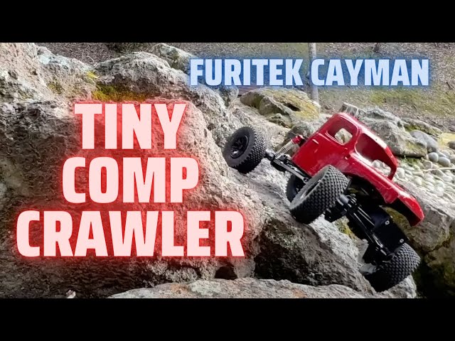 Furitek Cayman 1/24 LCG Comp mini crawler review and test run