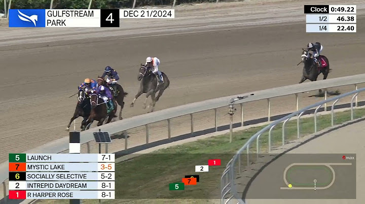 Gulfstream Park December 21, 2024 Race 4