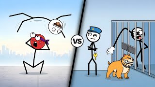 Flip jump vs Thief puzzle / Max All Level Gameplay - Android.ios