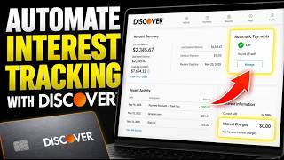How to automate interest tracking with Discover - Beginner Guide