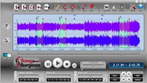 Song Surgeon Version 3 Export function - Permanently Changing the audio file