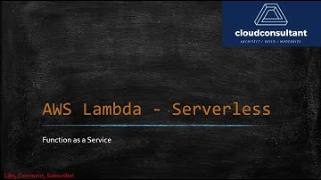 AWS Lambda - Serverless Guide 🚀 | Real-World Cloud Architect Insights